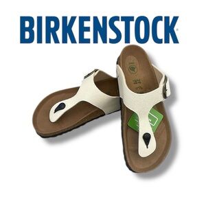 Birkenstock Gizeh Vegan Big Buckle Textile Sandal Womens Size 8 EU 39